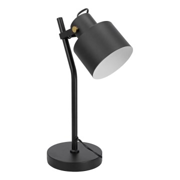 Stolová lampa 1xE27/40W/230V čierna