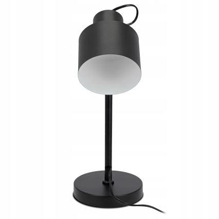 Stolová lampa 1xE27/40W/230V čierna