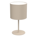 Stolová lampa ARDEN 1xE27/15W/230V béžová