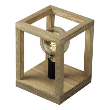 Stolová lampa KAGO 1xE27/60W/230V matný dub