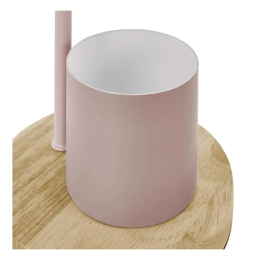 Stolová lampa POPPY 1xE27/25W/230V ružová