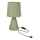 Stolová lampa SATTI 1xE14/40W/230V zelená