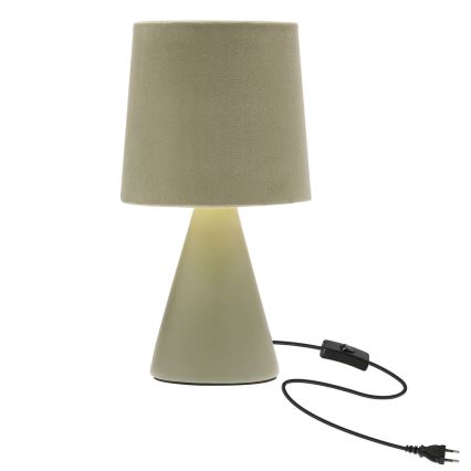Stolová lampa SATTI 1xE14/40W/230V zelená