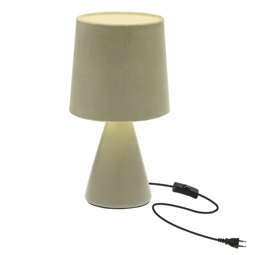 Stolová lampa SATTI 1xE14/40W/230V zelená