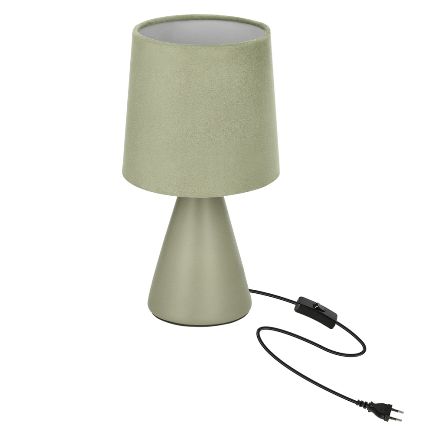 Stolová lampa SATTI 1xE14/40W/230V zelená