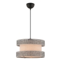 Stropná lampa HALO 1xE27/60W/230V béžová/šedá