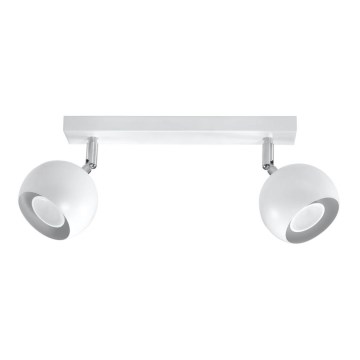 Stropné bodové svietidlo OCULARE 2xGU10/10W/230V