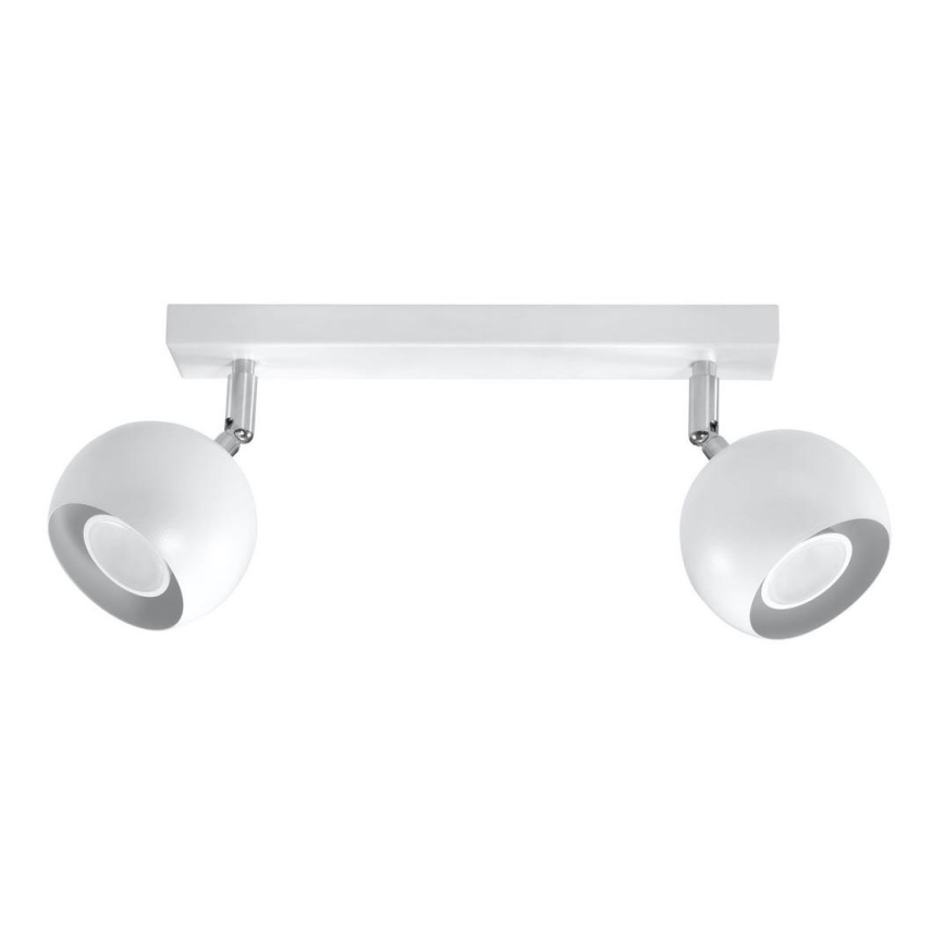 Stropné bodové svietidlo OCULARE 2xGU10/10W/230V