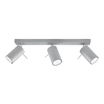 Stropné bodové svietidlo RING 3xGU10/10W/230V