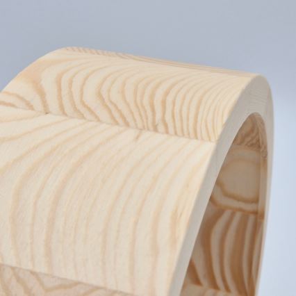Kúpeľňové stropné svietidlo NATURAL 2xE27/15W/230V IP54 borovica ? 27 cm