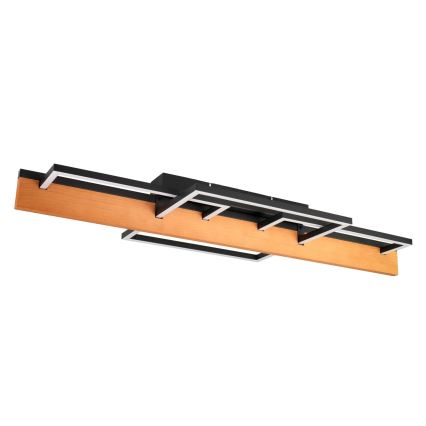 Stropné LED svietidlo LARYSA LED/35W/230V 35x90 cm borovica