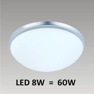 Stropné LED svietidlo PERI 1xLED/8W chróm Stropné LED svietidlo PERI 1xLED/8W chróm