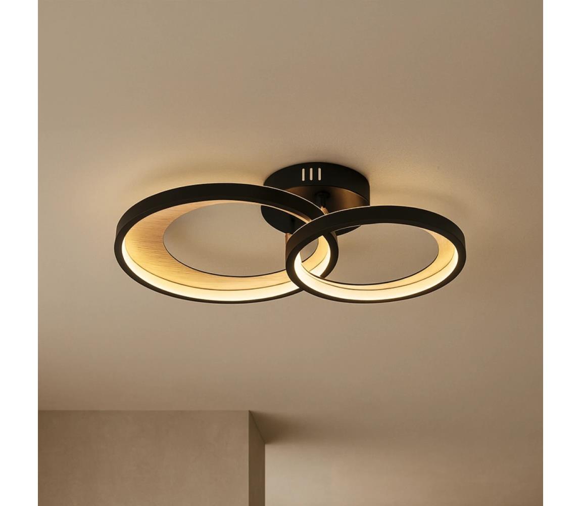 Stropné stmievateľné LED svietidlo LED/35W/230V 3000-6500K + diaľkové ovládanie TA1339/B
