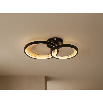Stropné stmievateľné LED svietidlo LED/35W/230V 3000-6500K + diaľkové ovládanie