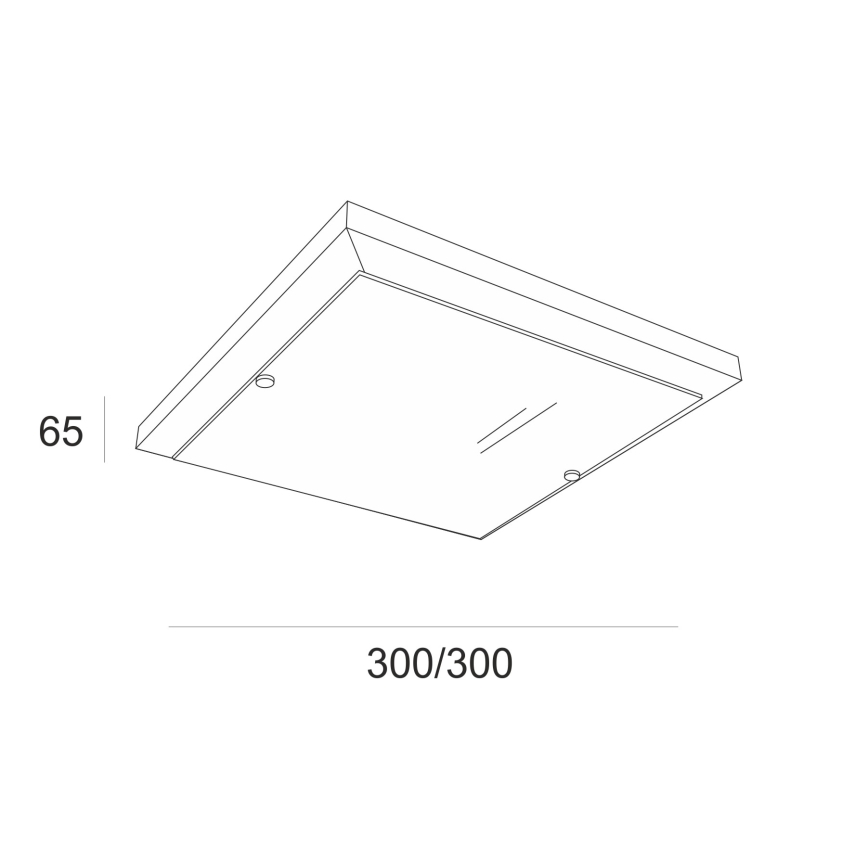 Stropné svietidlo 1xE27/60W/230V borovica