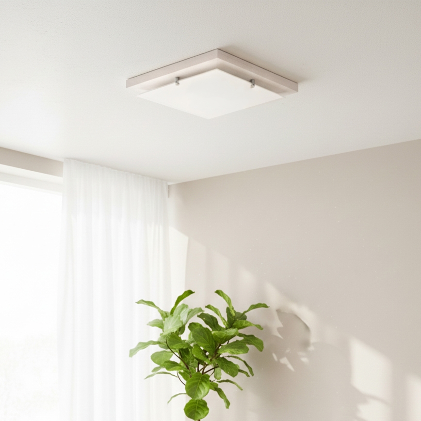 Stropné svietidlo 1xE27/60W/230V buk