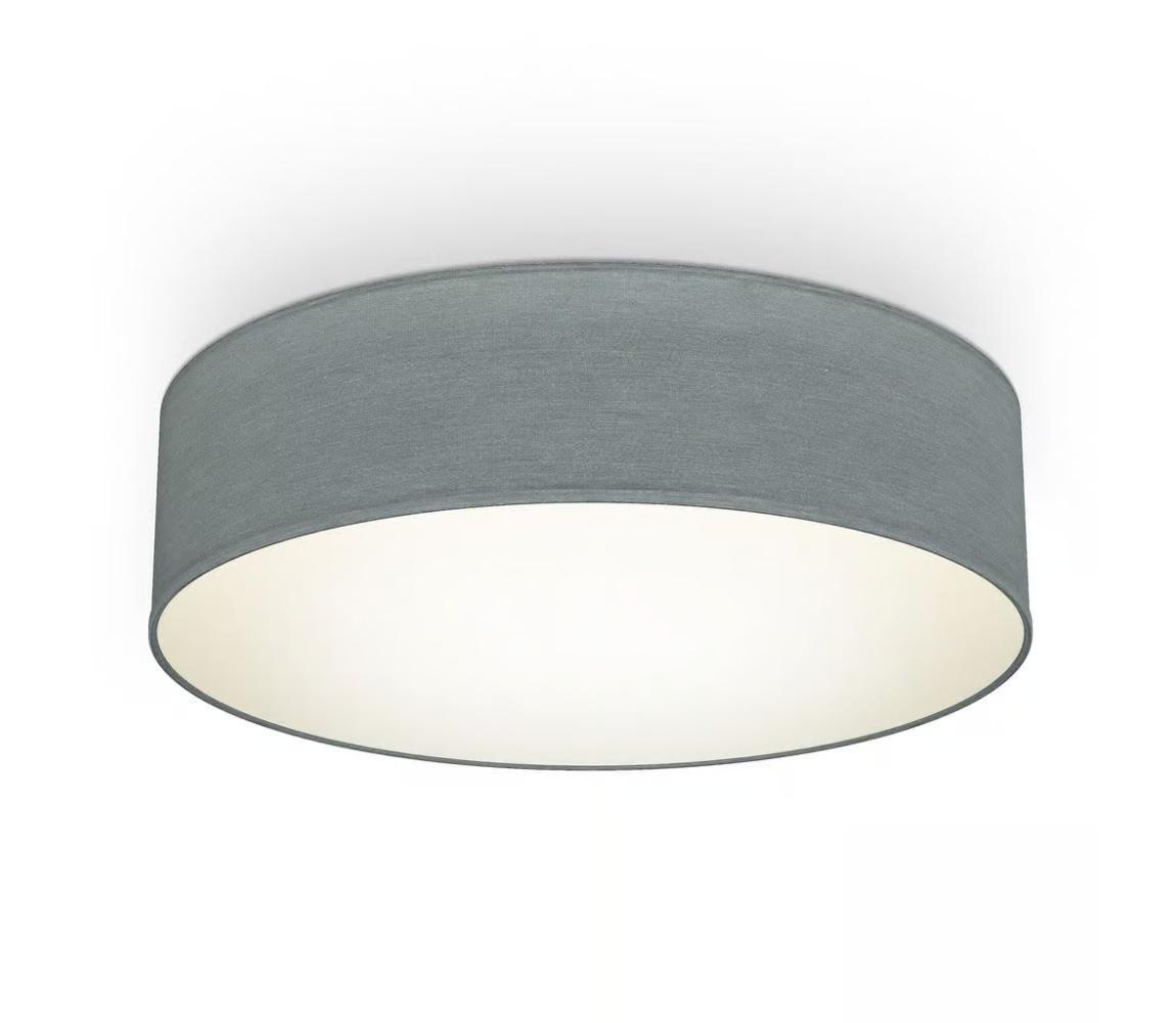 Stropné svietidlo 2xE27/40W/230V, priemer 38 cm, sivé 9A21968