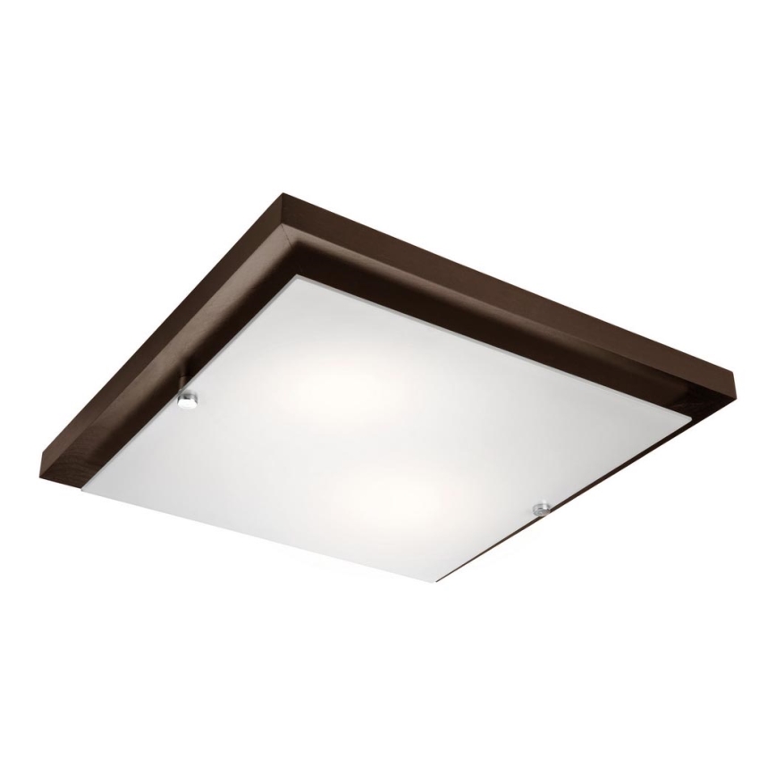 Stropné svietidlo 2xE27/60W/230V borovica