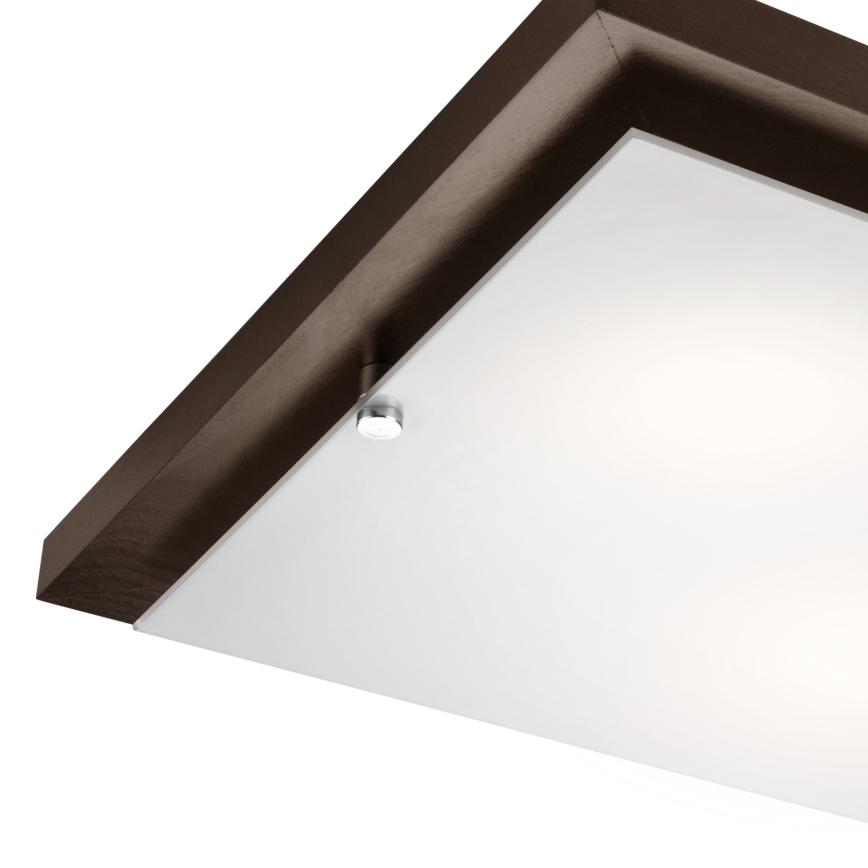 Stropné svietidlo 2xE27/60W/230V borovica