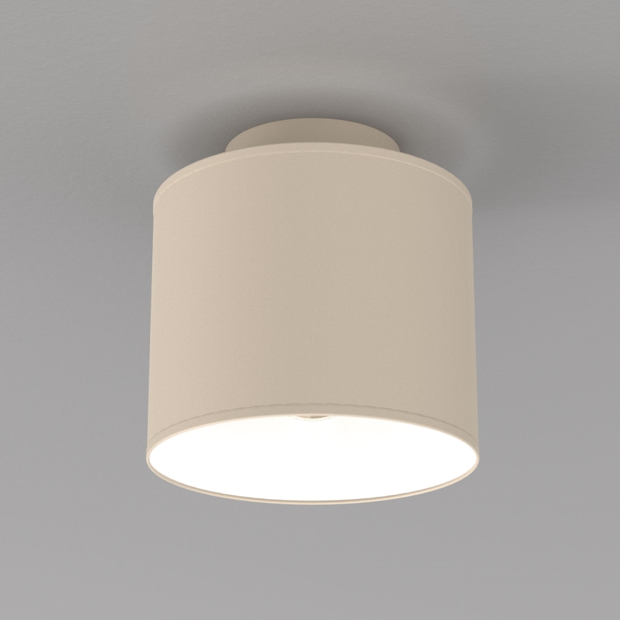 Stropné svietidlo ARDEN 1xE27/15W/230V pr. 18 cm béžové