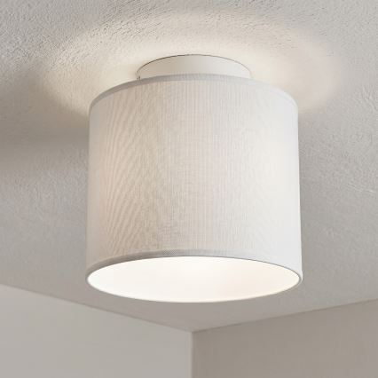 Stropné svietidlo ARDEN 1xE27/15W/230V pr. 18 cm biele