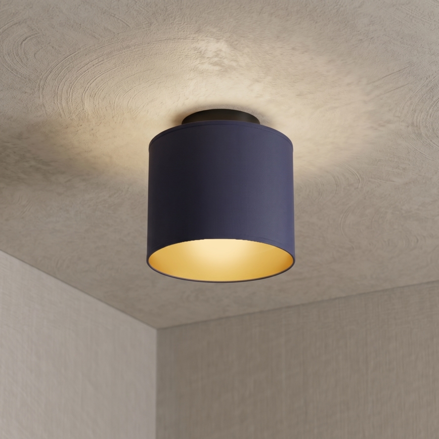 Stropné svietidlo ARDEN 1xE27/15W/230V, pr. 18 cm, modré