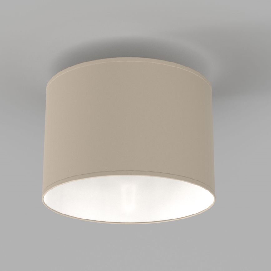 Stropné svietidlo ARDEN 1xE27/15W/230V pr. 25 cm béžové