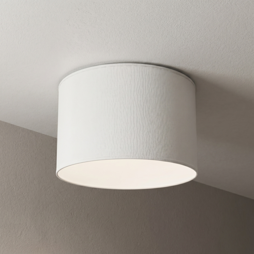 Stropné svietidlo ARDEN 1xE27/15W/230V pr. 40 cm biela