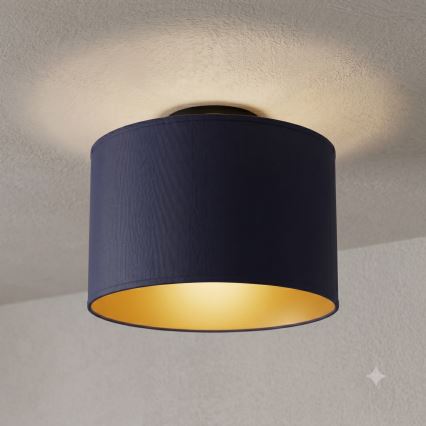 Stropné svietidlo ARDEN 1xE27/15W/230V priemer 25 cm modré