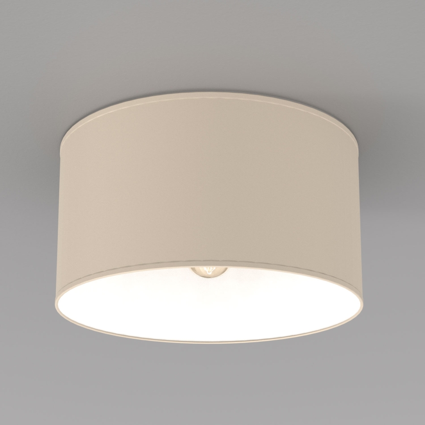 Stropné svietidlo ARDEN 1xE27/15W/230V priemer 40 cm béžové