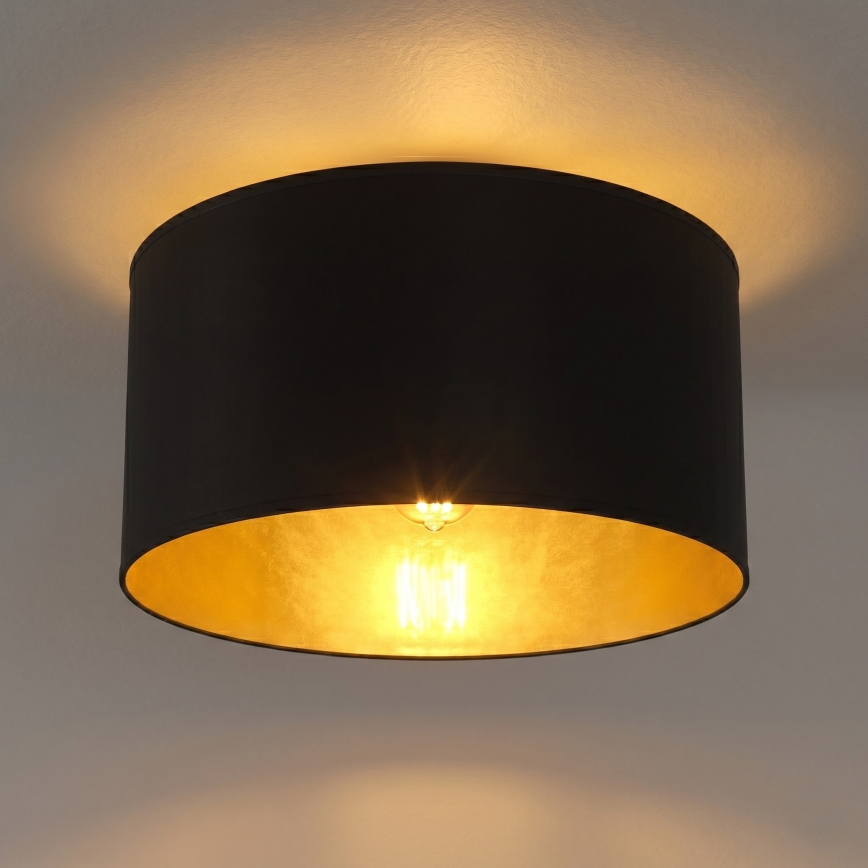 Stropné svietidlo ARDEN 1xE27/15W/230V, priemer 40 cm, čierne