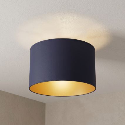 Stropné svietidlo ARDEN 1xE27/15W/230V, priemer 40 cm, modré