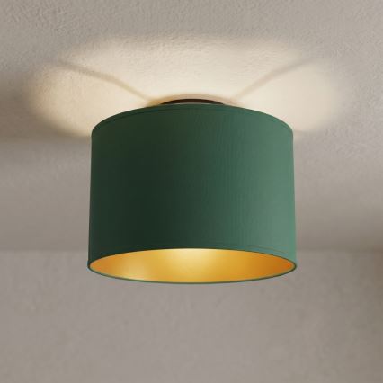 Stropné svietidlo ARDEN 1×E27/15W/230V, priemer 25 cm, zelené