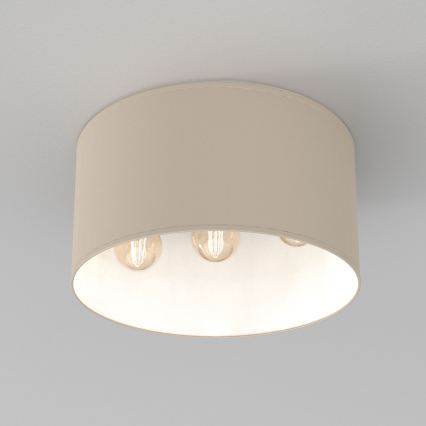 Stropné svietidlo ARDEN 3xE27/15W/230V pr. 40 cm béžové