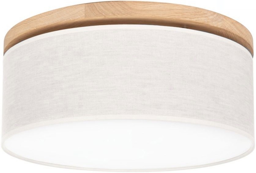Stropné svietidlo BOHO 2xE27/25W/230V pr. 38 cm dub
