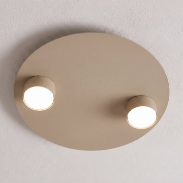 Stropné svietidlo BOLX 2xGX53/10W/230V béžové