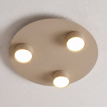Stropné svietidlo BOLX 3xGX53/10W/230V béžové