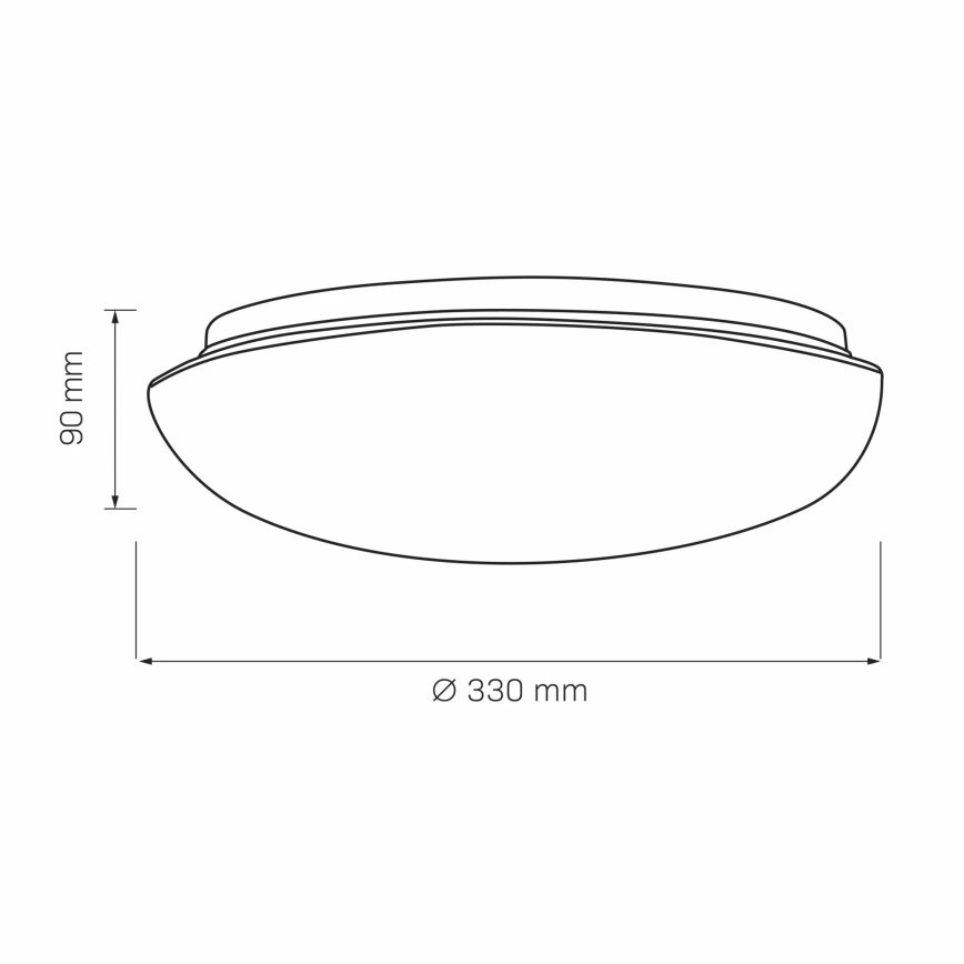Stropné svietidlo BONIFACY 2xE27/20W/230V pr. 33 cm biela