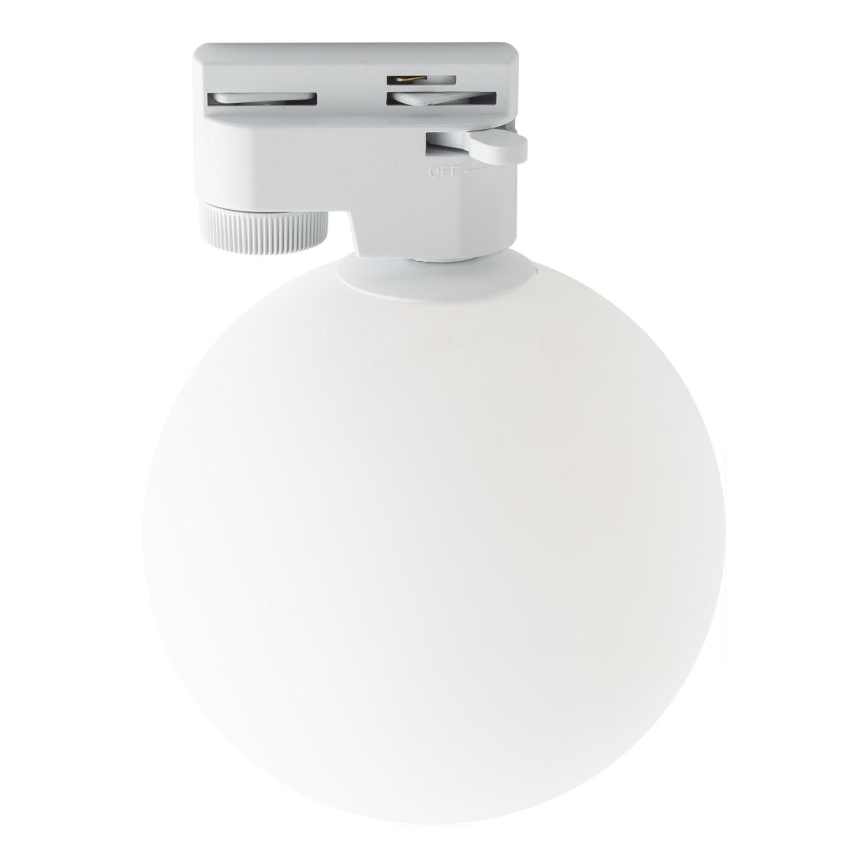 Stropné svietidlo do 1-fázového lištového systému TRACER 1xG9/8W/230V biela