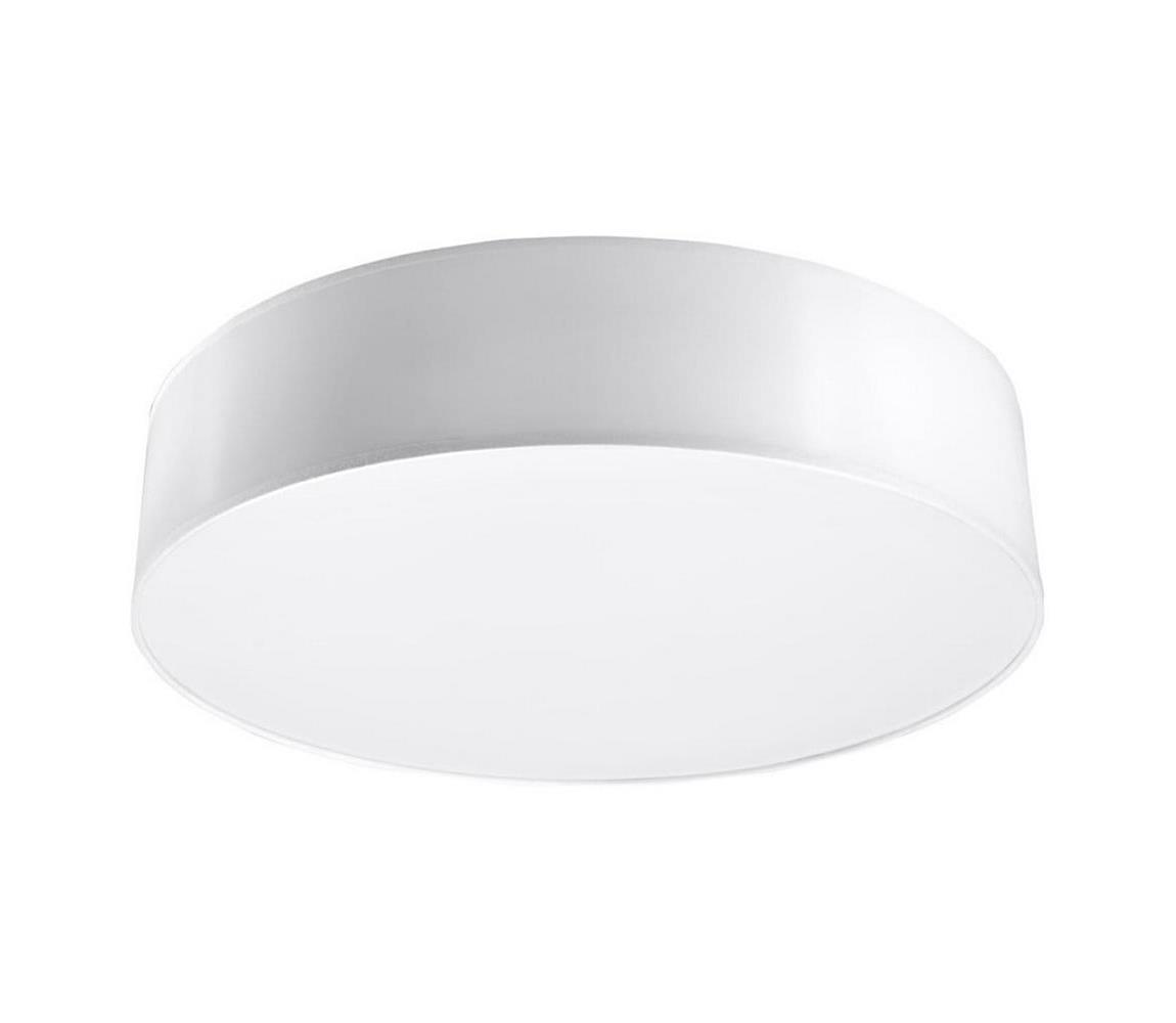 Stropné svietidlo DRUM 3xE27/23W/230V biela pr. 40 cm