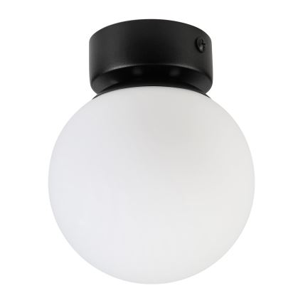 Stropné svietidlo ELIAS 1xE14/5W/230V pr. 13 cm čierna/biela