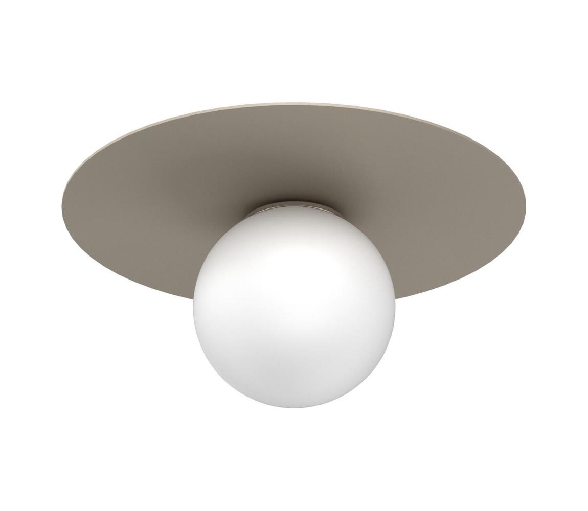 Stropné svietidlo FLAT 1xE27/15W/230V, priemer 35 cm, béžové 3306