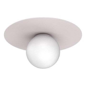 Stropné svietidlo FLAT 1xE27/15W/230V priemer 35 cm krémové