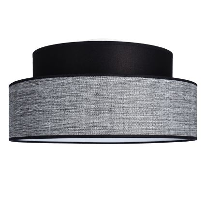 Stropné svietidlo GRACE 1xE27/60W/230V čierna/šedá