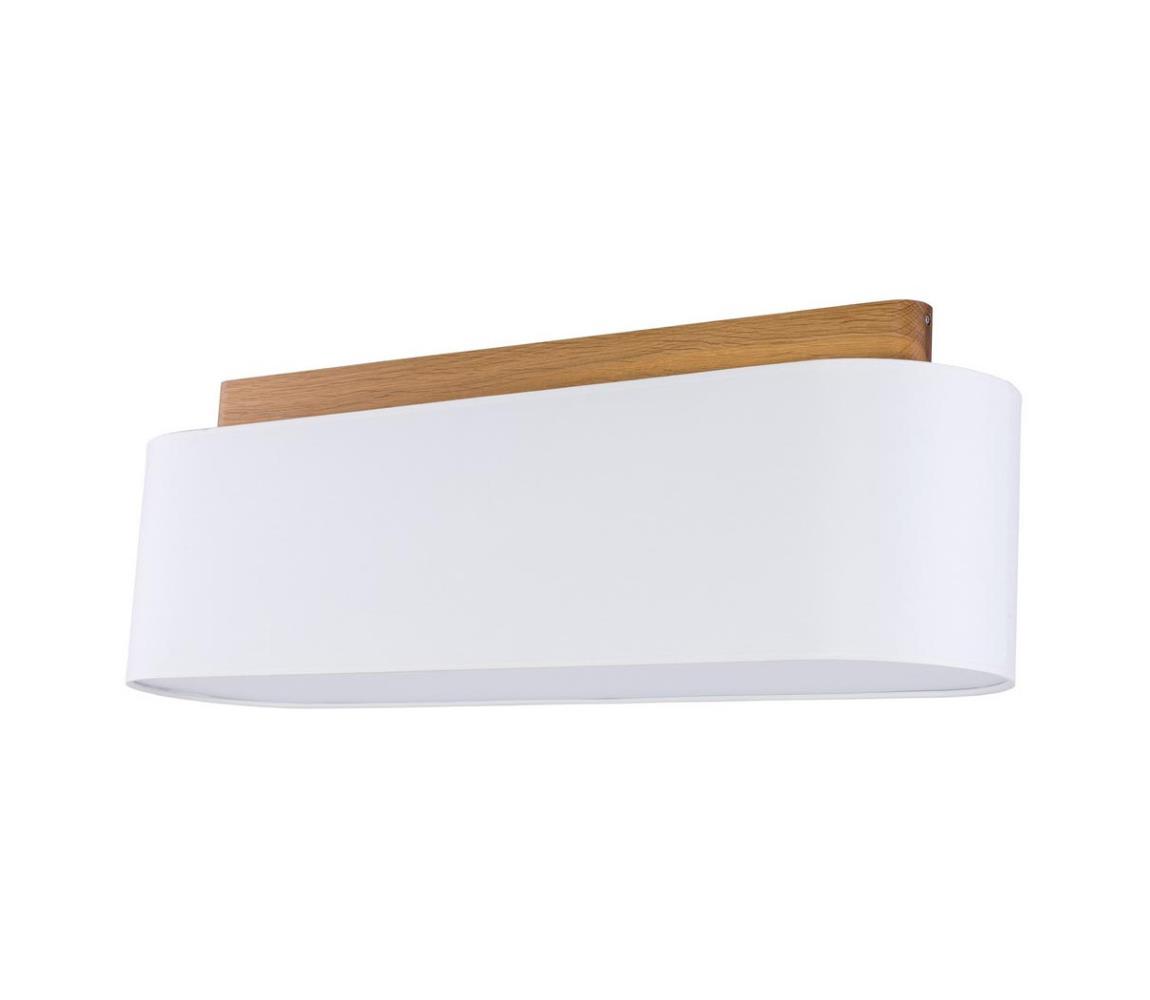 Stropné svietidlo HELENA 4xE27/60W/230V biela/hnedá 2595