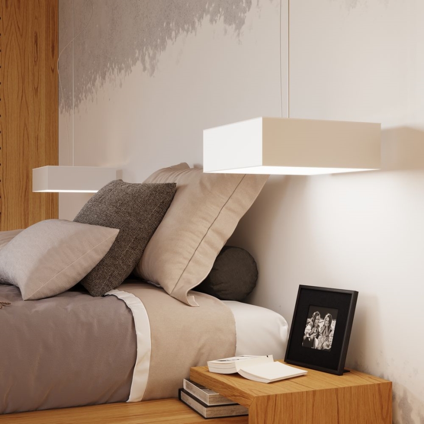 Stropné svietidlo HORUS 4xE27/60W/230V biela