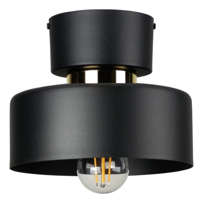 Stropné svietidlo IGNIA 1xE27/60W/230V čierna