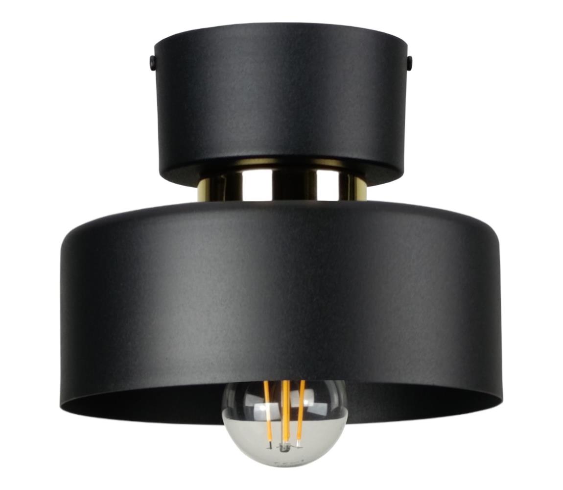 Keter Lighting Stropné svietidlo IGNIA 1xE27/60W/230V čierna/zlatá 3394