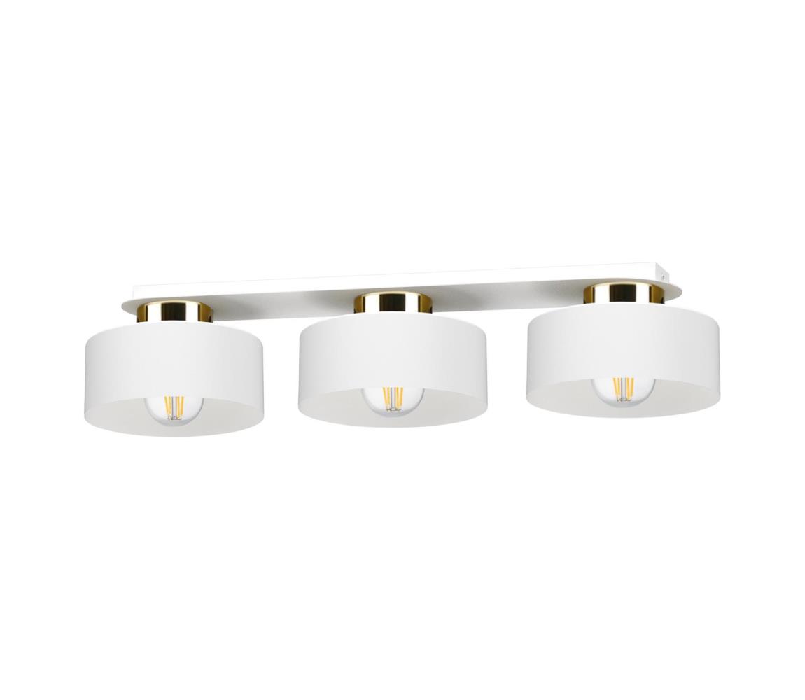 Keter Lighting Stropné svietidlo IGNIA 3xE27/60W/230V biela/zlatá 3400