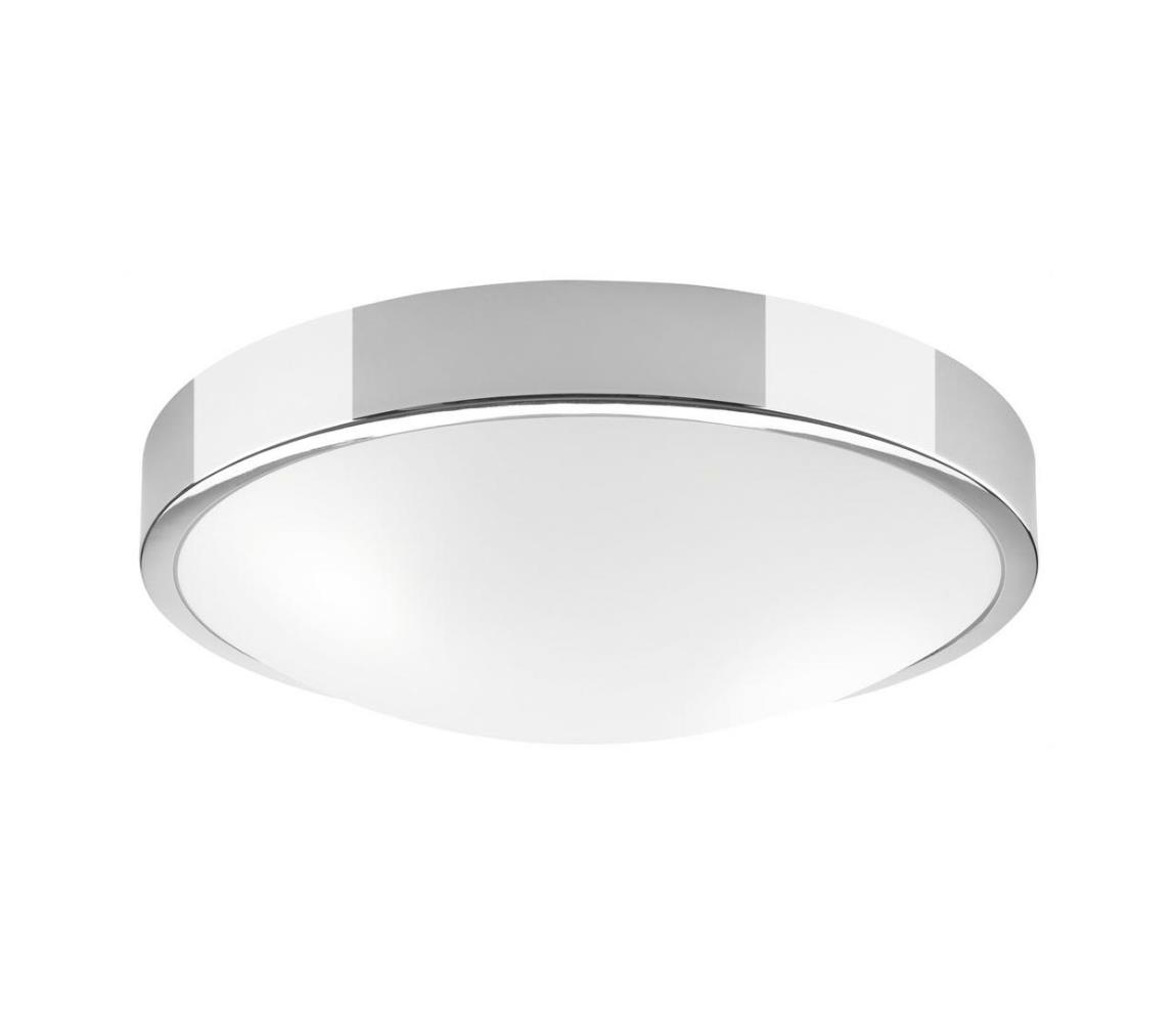 Stropné svietidlo JONAS 2xE27/60W/230V pr. 36 cm lesklý chróm